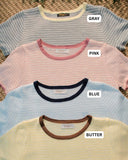 Kyria Premium Stripe Knit Top