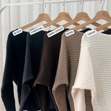 Jeyda Premium Batwing Knit Top
