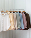 Jolene Buttondown Silk Top