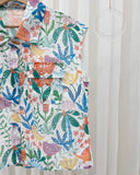 Kiena Premium Floral Eyelet Top