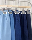 Leonard Garterized Denim Pants