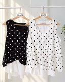 Levy Premium Layered Polka Top