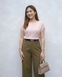Lorelai Premium Boat-Neck Knit Top