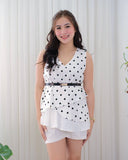 Levy Premium Layered Polka Top