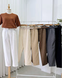 Marcel Belted Trouser Pants