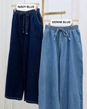Matheo Garterized Denim Pants