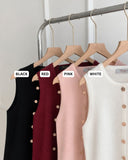 Mikaella Buttondown Knit Top