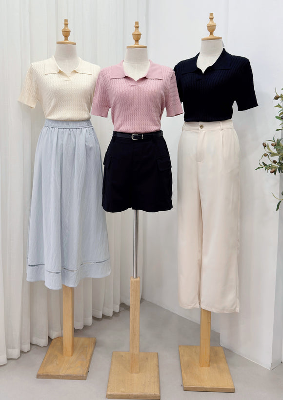 Marly Textured Knit Top