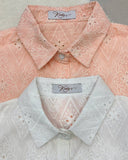 Nayah Premium Eyelet Top
