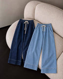 Niko Garterized Denim Pants