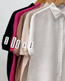 Seyza Collared Buttondown Top