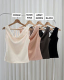 Tracie Premium Ruched Top