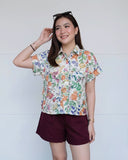 Vrenie Premium Floral Eyelet Top