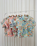 Vrenie Premium Floral Eyelet Top