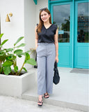 Khian Belted Trouser Pants
