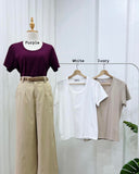 Elisse Basic Cotton Top