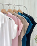 Adel Buttondown Silk Top