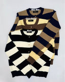 Denzie Longsleeves Stripe Knit Top