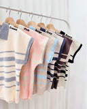 Beryll Collared Knit Top