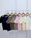 Eliah Premium Buttondown Knit Top