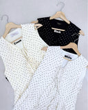 Veyra Premium Polka Dot Tie Top