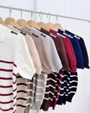 Aldia Premium Stripe Knit Top