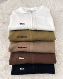 Izza Collared Knit Top