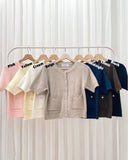 Alira Premium Buttondown Knit Top