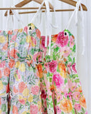 Dolcie Premium Floral Eyelet Mini Dress
