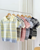 Samar Collared Knit Top