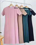 Nerra Ribbed Knit Dress