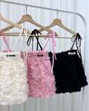 Karmin Premium Textured Crop Top