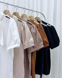 Stacie Puffsleeve Silk Top