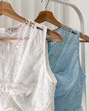 Korine Premium Eyelet Top