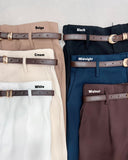 Benjy Belted Trouser Pants