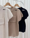 Abel Premium Textured Knit Top