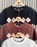 Carrol Printed Knit Top