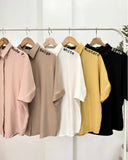 Eby Buttondown Collared Top