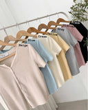 Ozzie Buttondown Knit Top