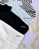 Sully Two-Tone Knit Top