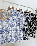 Parvati Buttondown Printed Top