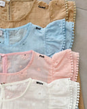 Xaira Premium Eyelet Top
