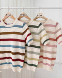 Emani Stripe Knit Top
