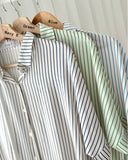 Alina Collared Stripe Top