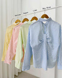 Jordin Longsleeve Stripe Top