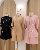 Fray Premium Embroidered Linen Coordinates