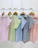 Sigrid Buttondown Stripe Top