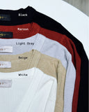 Cerise Premium Cardigan Knit Top