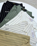 Evani Premium Stripe Linen Coordinates