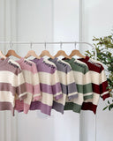 Leema Stripe Knit Top